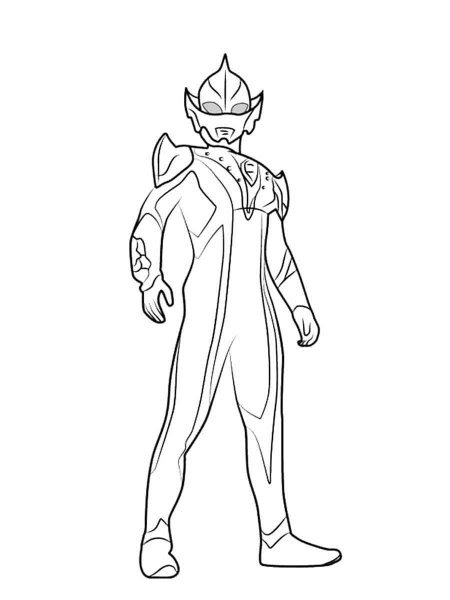 Ultraman coloring pages