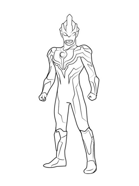 Ultraman coloring pages