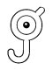 Unown Pokemon coloring pages