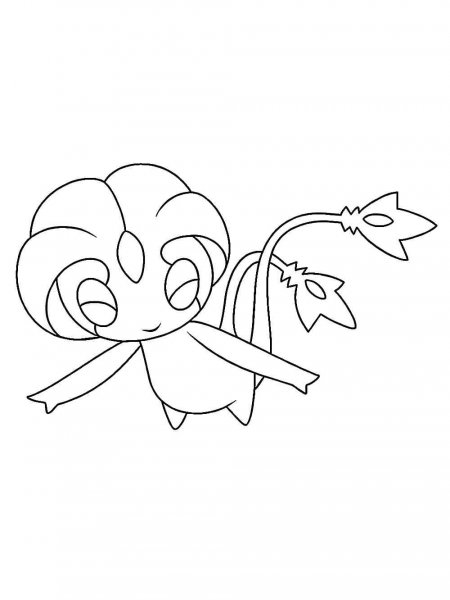 Uxie Pokemon coloring pages