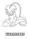 Victreebel Pokemon coloring pages