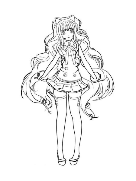 Vocaloid coloring pages