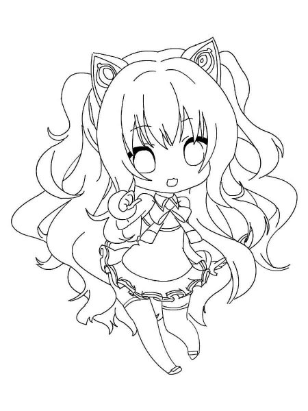 Vocaloid coloring pages