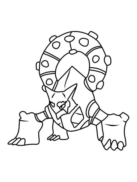 Volcanion Pokemon coloring pages