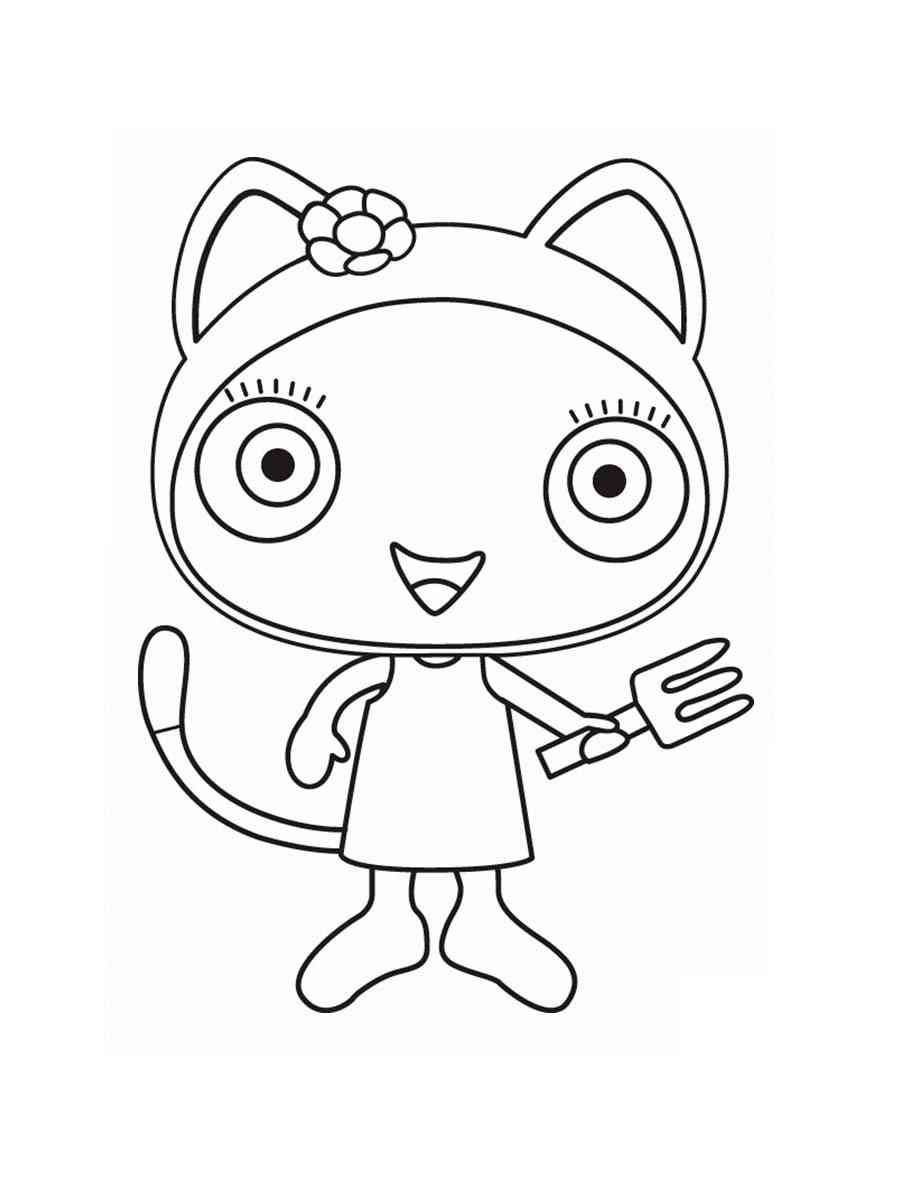 Waybuloo coloring pages