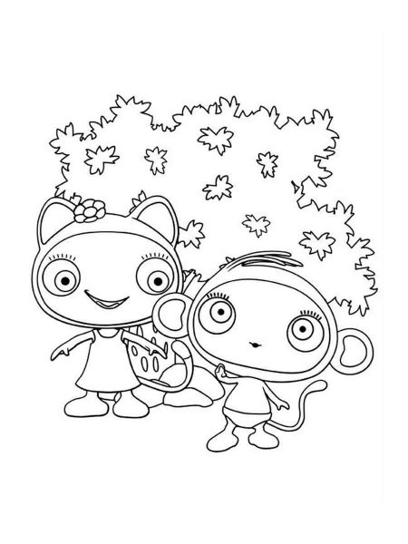 Waybuloo coloring pages