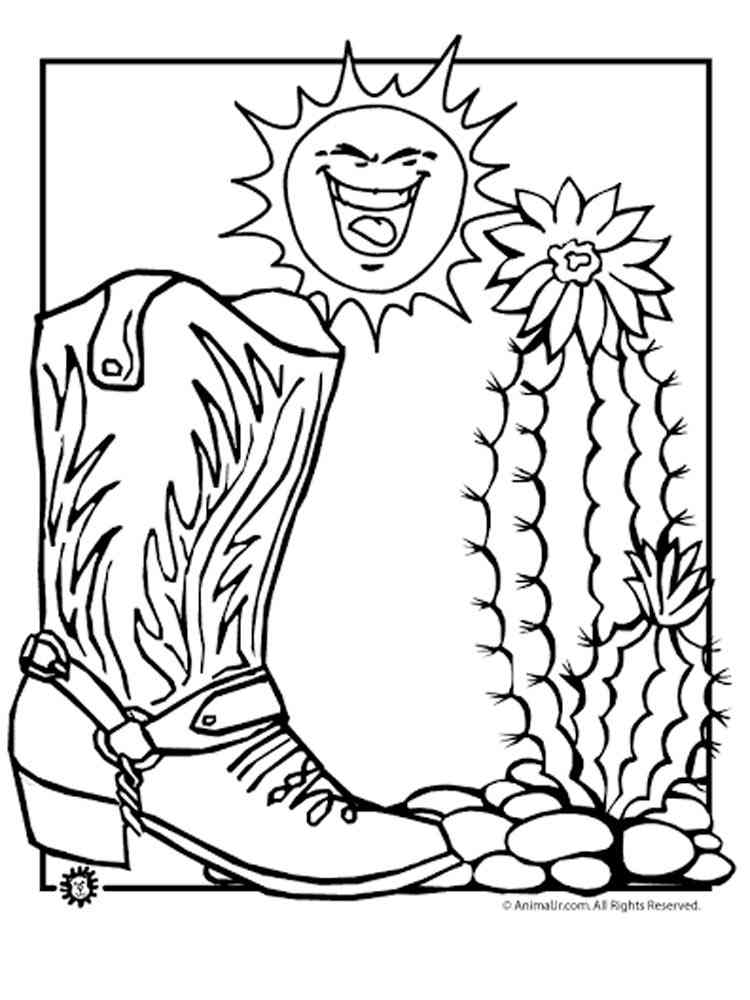 Coloring Pages Of Old West