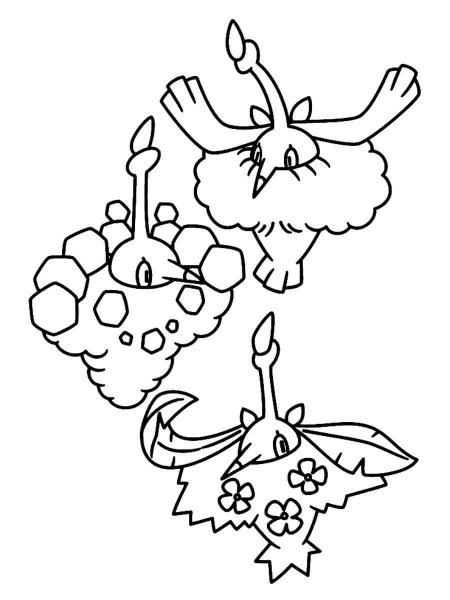 orthworm coloring pages for children pokemon