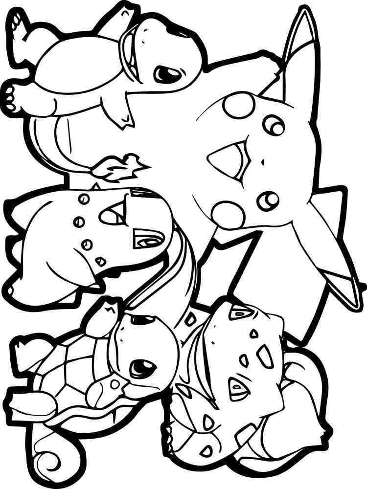 All Pokemon  coloring  pages Free Printable All Pokemon  