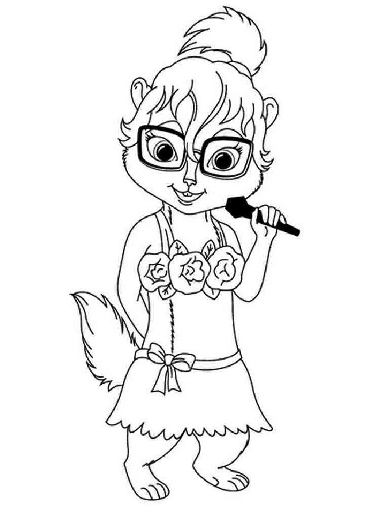 Download Alvin Chipettes coloring pages. Free Printable Alvin Chipettes coloring pages.