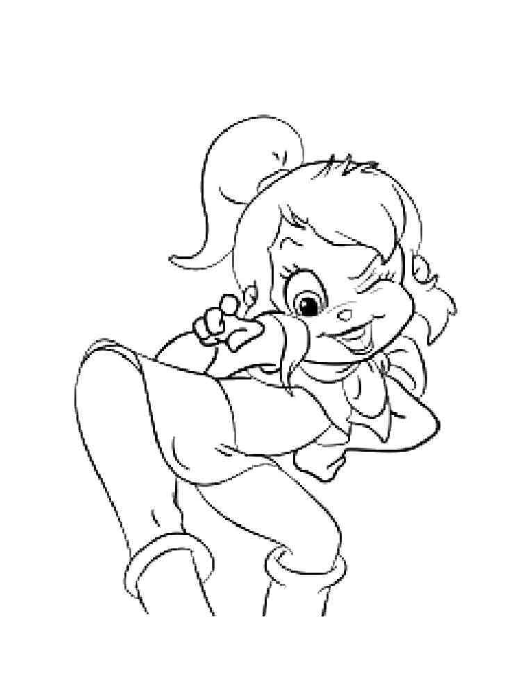 Alvin Chipettes coloring pages. Free Printable Alvin ...