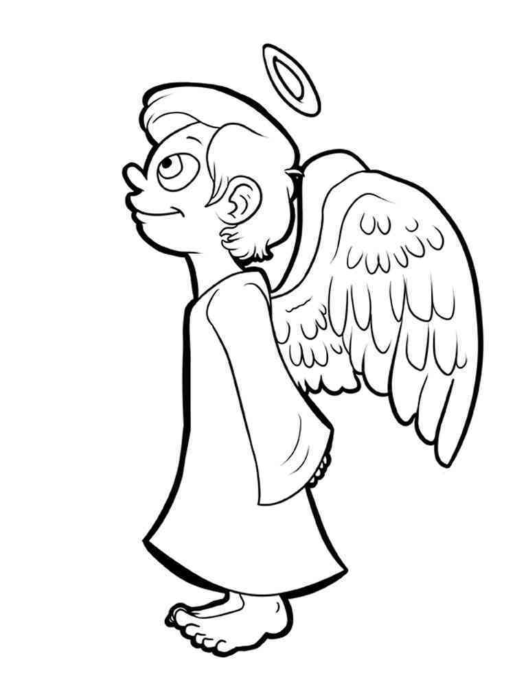 Angel coloring pages