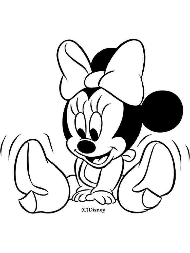 30 Minnie Mouse Coloring Pages Free PDF Printables