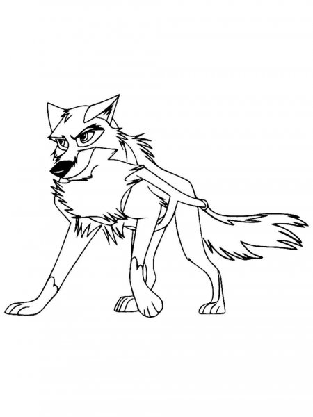 Balto coloring pages