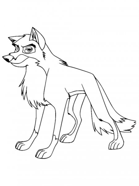 Balto coloring pages