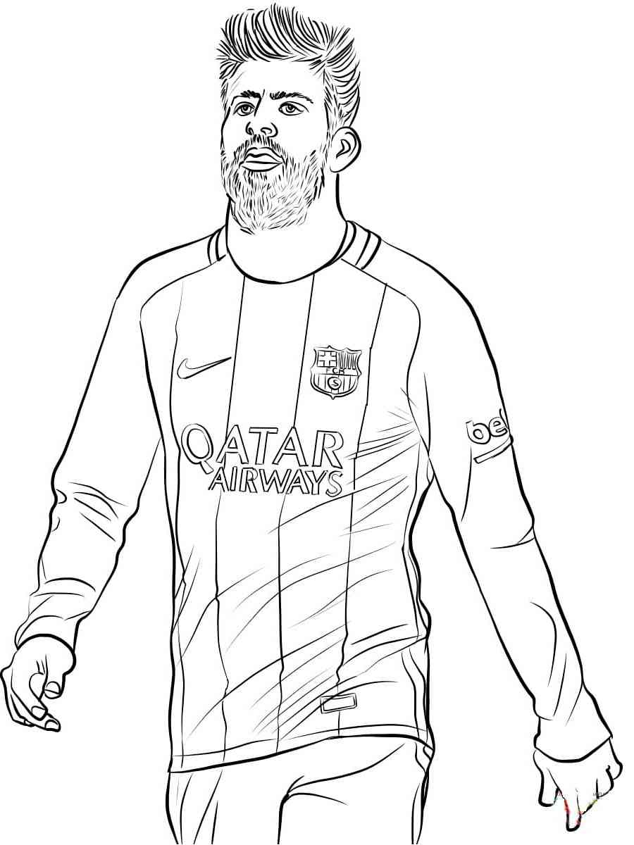 FC Barcelona coloring pages