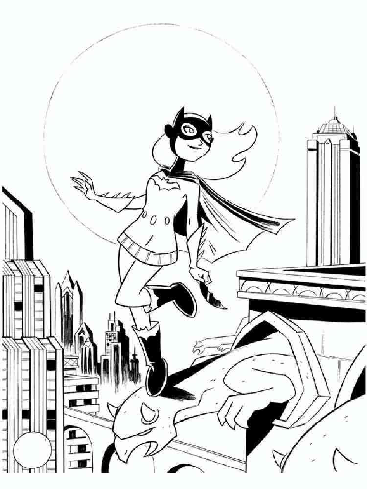 Download Batgirl coloring pages. Free Printable Batgirl coloring pages.