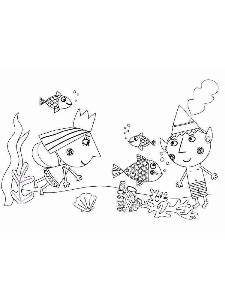 26+ Ben And Holly Coloring Pages | FanniFeargus