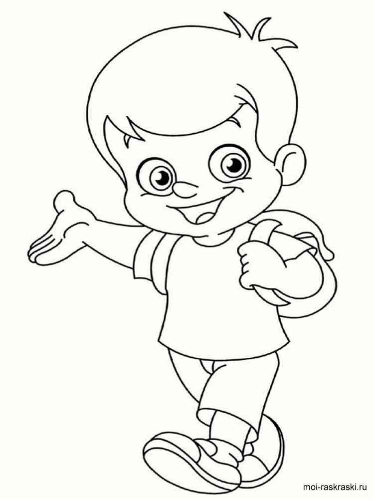 Boy coloring pages. Free Printable Boy coloring pages.