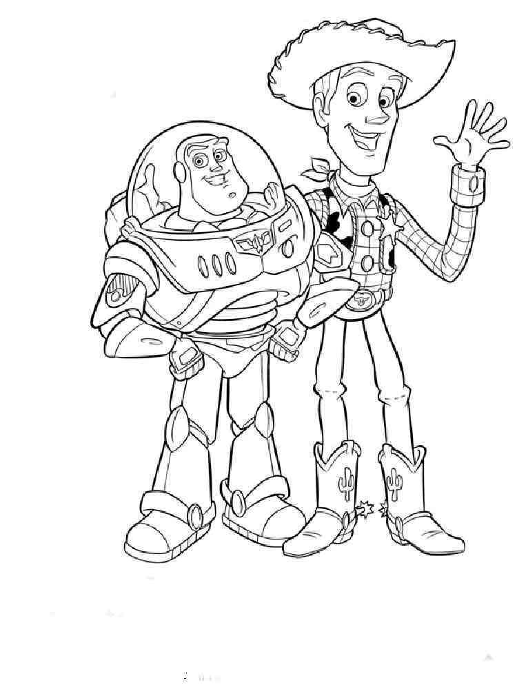 Buzz Lightyear coloring pages. Free Printable Buzz Lightyear coloring
