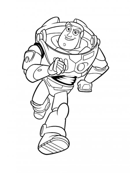 Buzz Lightyear coloring pages