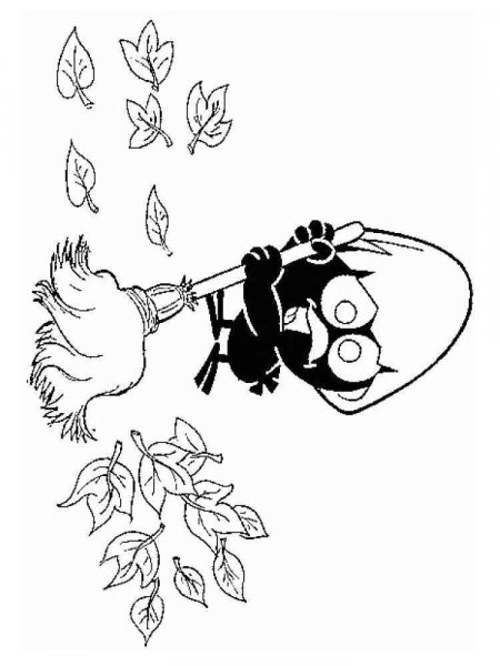 Calimero coloring pages