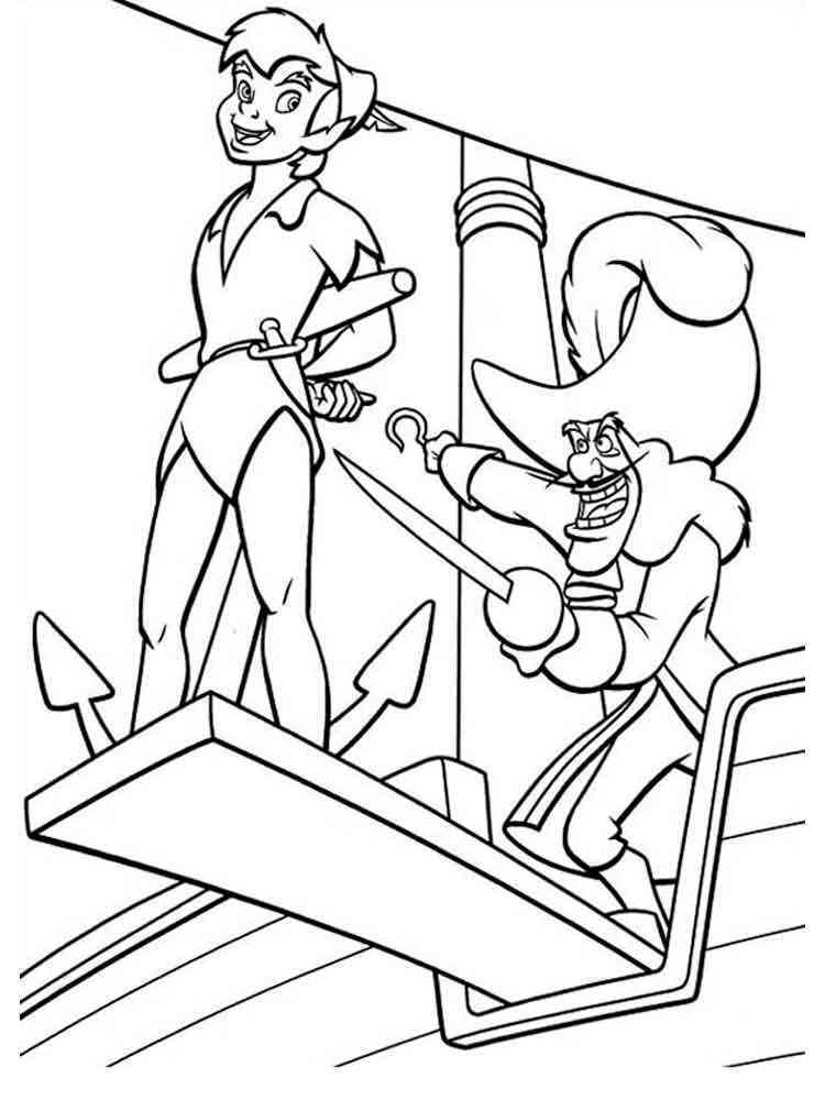 Download Captain Hook coloring pages. Free Printable Captain Hook coloring pages.
