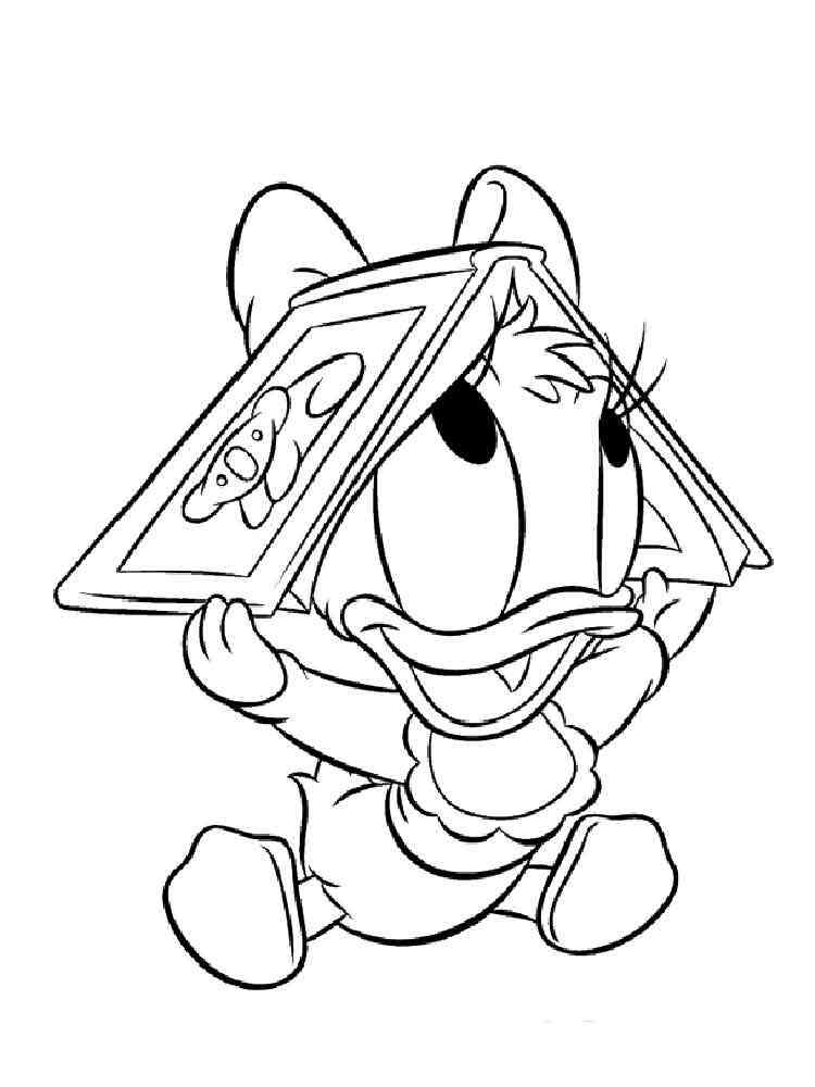 Printable Cartoon Characters Coloring Pages