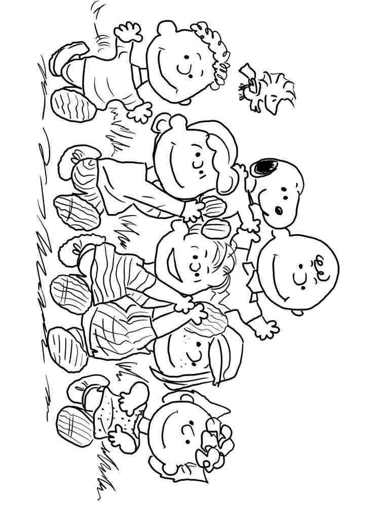 Charlie Brown coloring pages