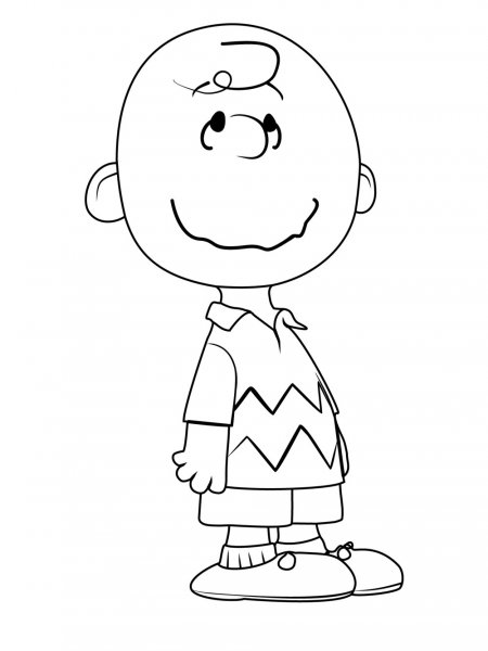 Charlie Brown coloring pages