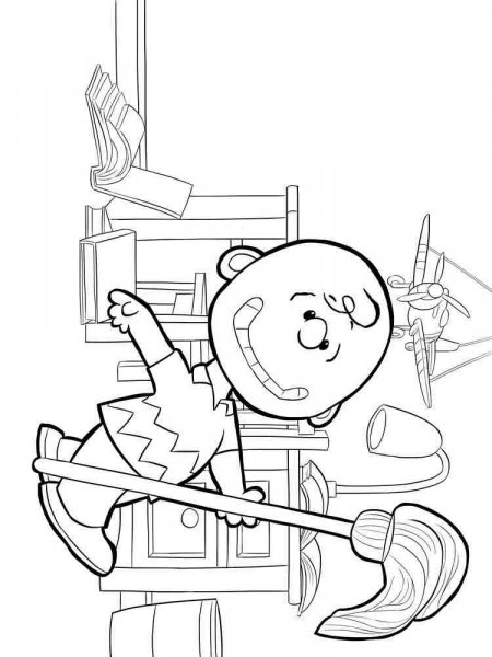 Charlie Brown coloring pages