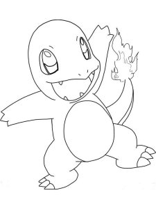 Charmander Coloring Pages 5