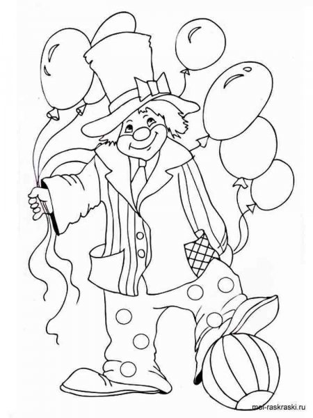 Circus coloring pages