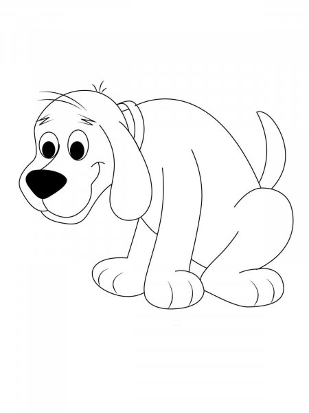 Clifford coloring pages