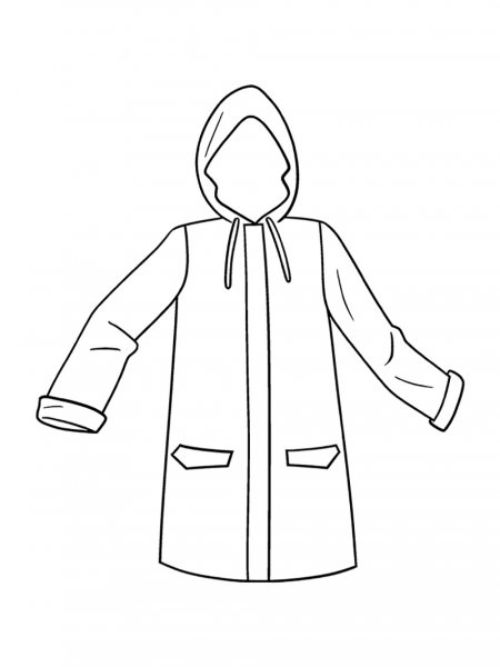 Clothing coloring pages