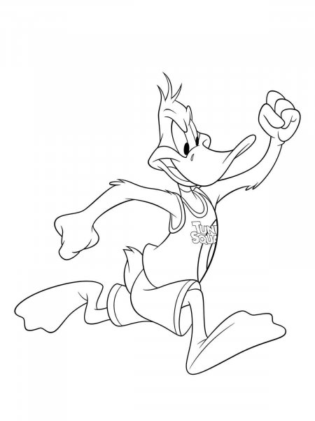 Daffy Duck coloring pages