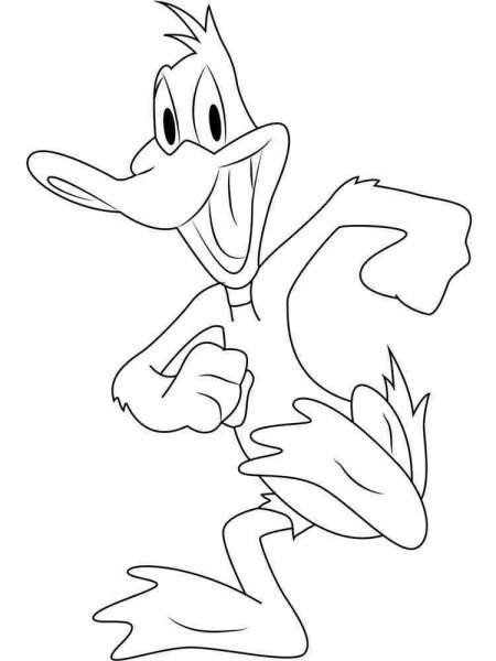 Daffy Duck coloring pages