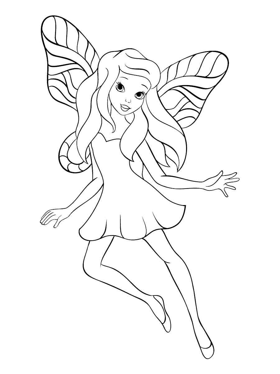 Fairy coloring pages. Download and print Fairy coloring pages.