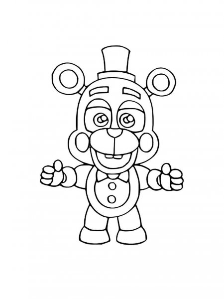 Fnaf Coloring Pages