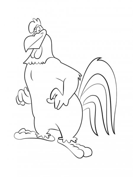 Foghorn Leghorn coloring pages