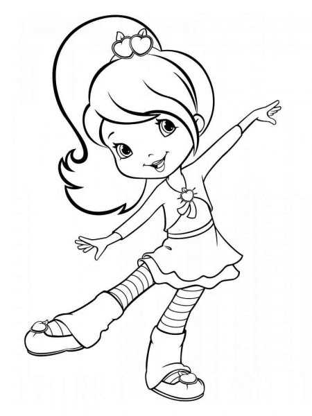 Girl coloring pages