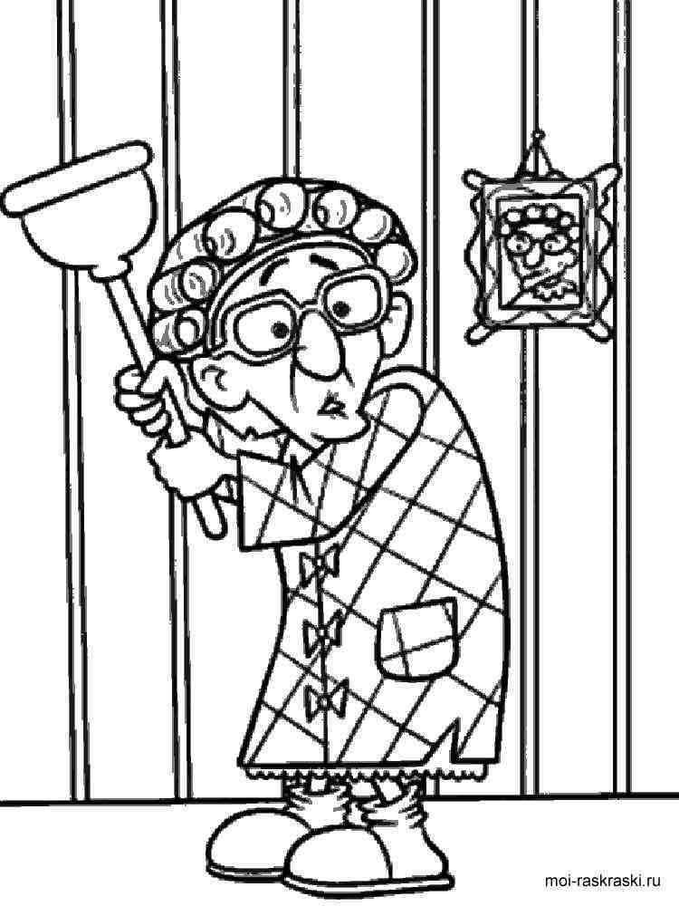 Grandma Coloring Pages Free Printable Grandma Coloring Pages 