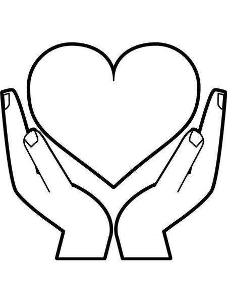 Heart coloring pages