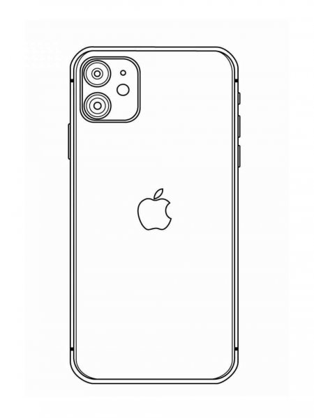 IPhone coloring pages