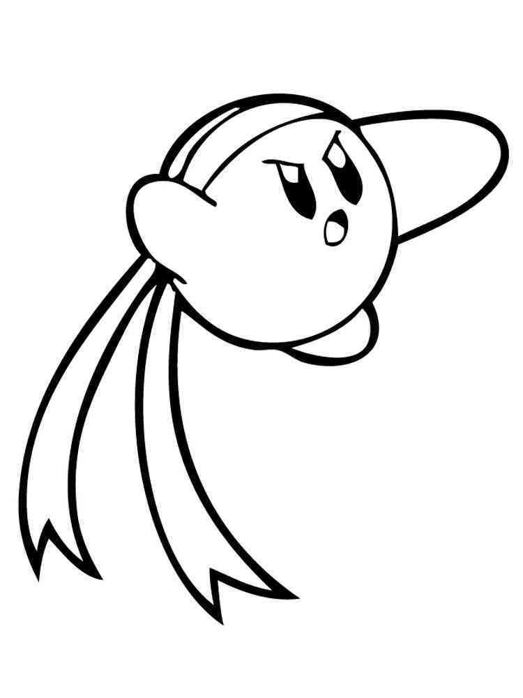 Kirby coloring pages. Free Printable Kirby coloring pages.