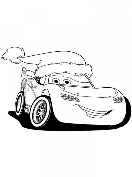 Lightning McQueen coloring pages