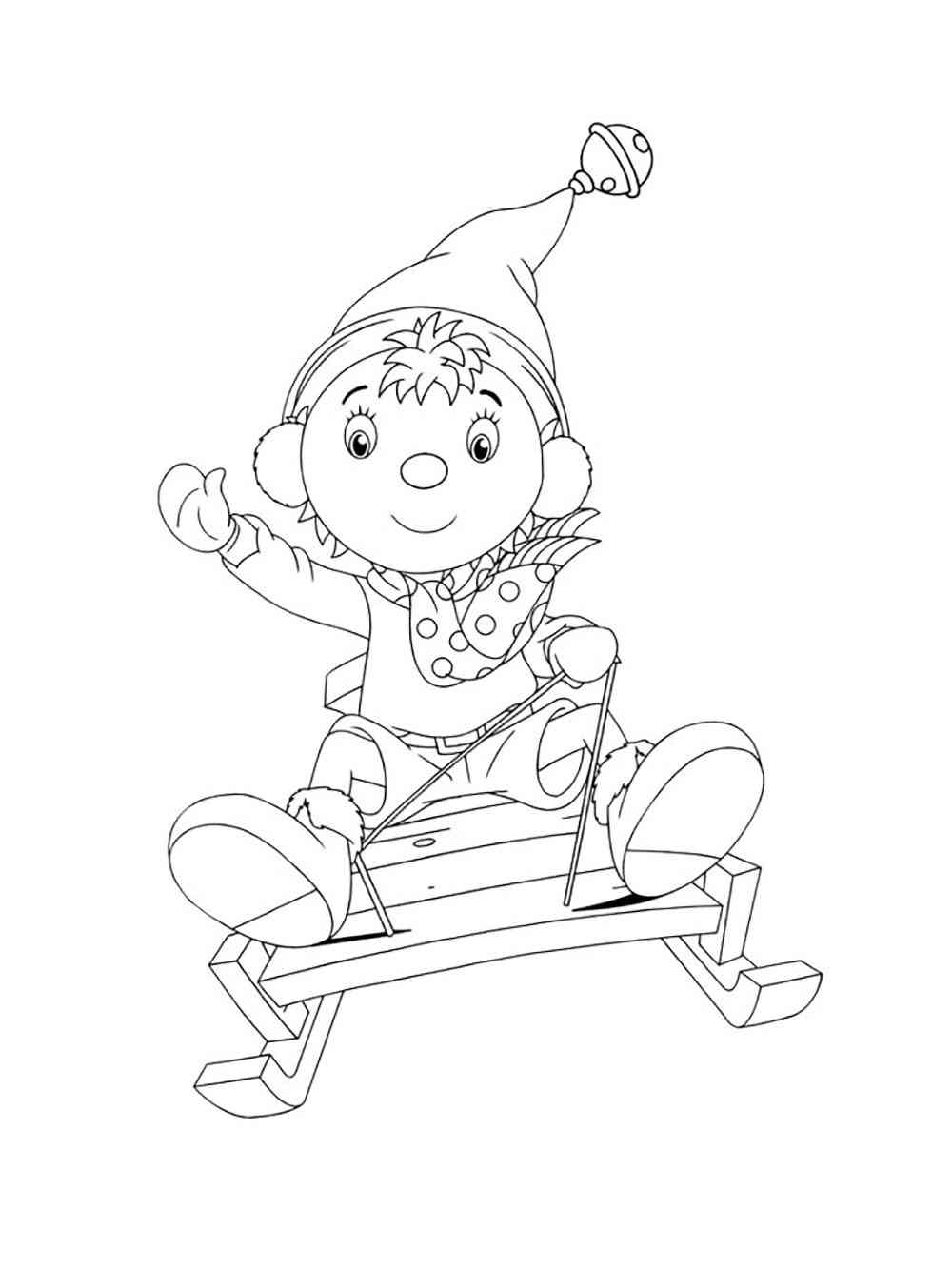 Noddy coloring pages. Free Printable Noddy coloring pages.