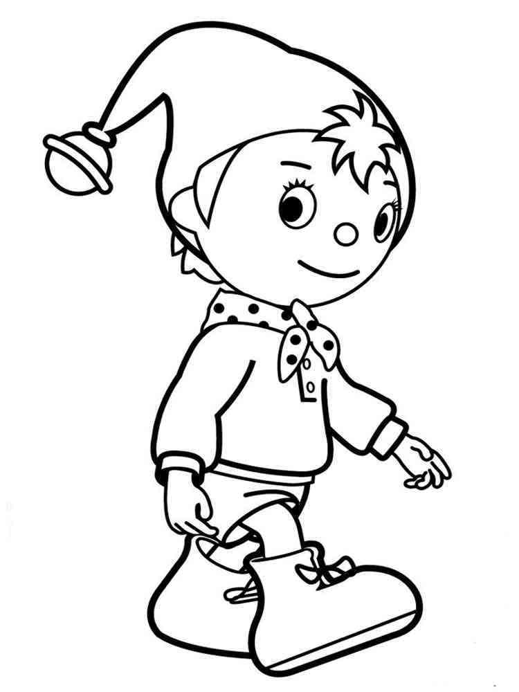 Noddy coloring pages. Free Printable Noddy coloring pages.