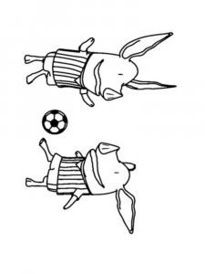 Olivia Coloring Pages 11