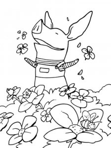 Olivia Coloring Pages 3